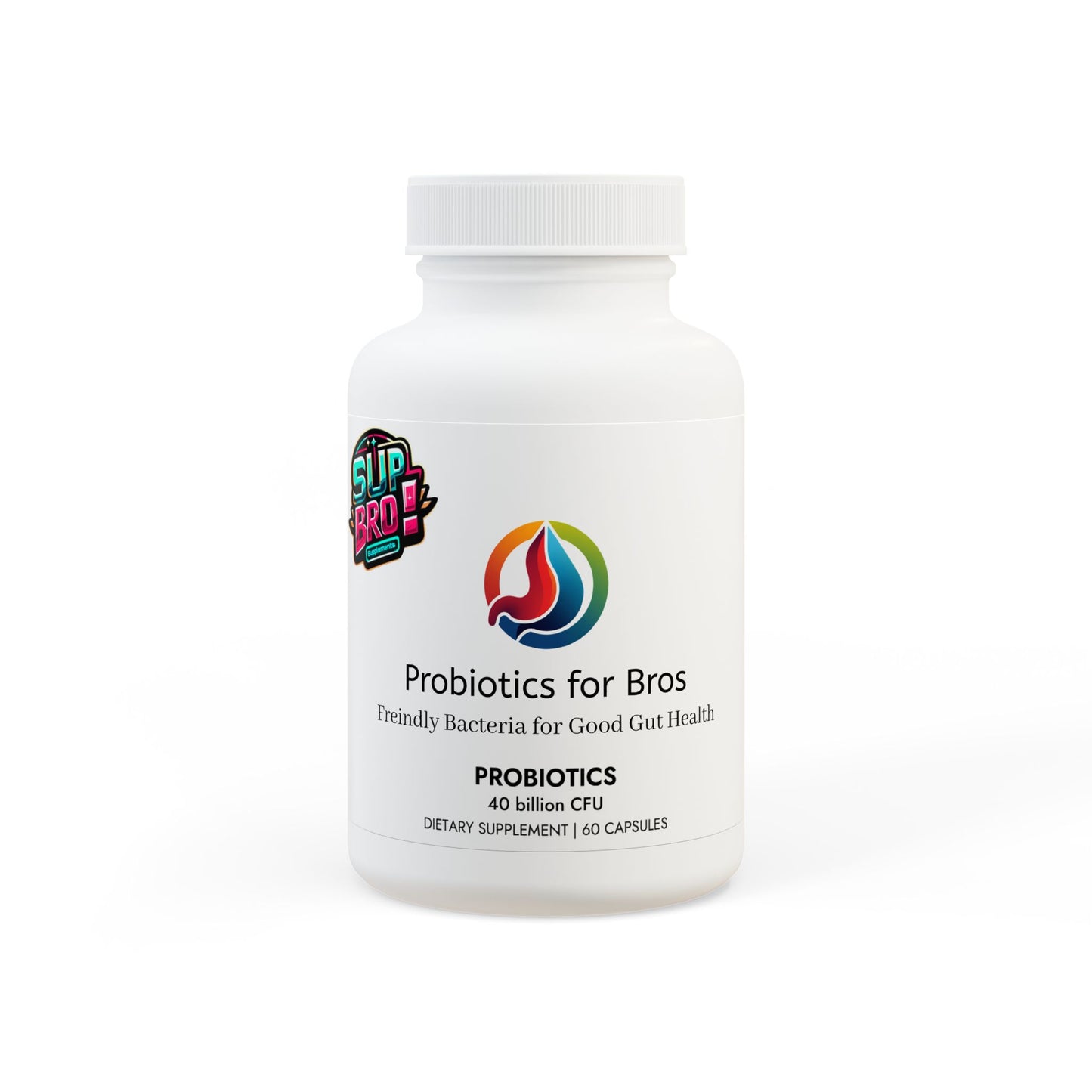 Probiotics for Bro, Probiotics, Sup Bro, Supplement (60 Capsules)