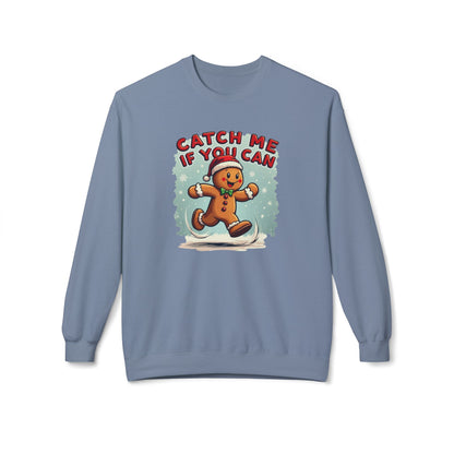 Gingerbread 'Catch Me If You Can' Crewneck Sweatshirt