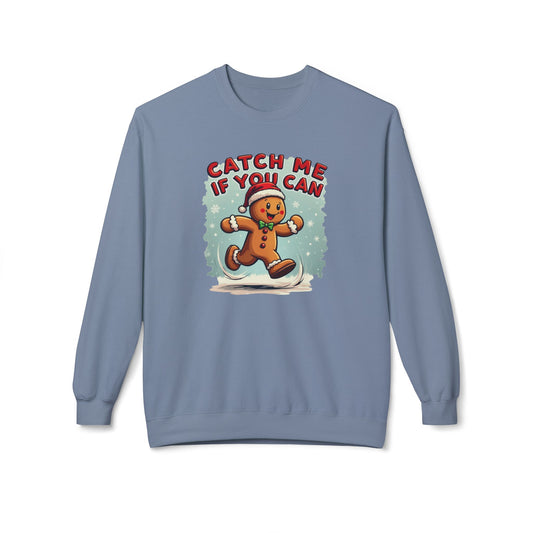 Gingerbread 'Catch Me If You Can' Crewneck Sweatshirt