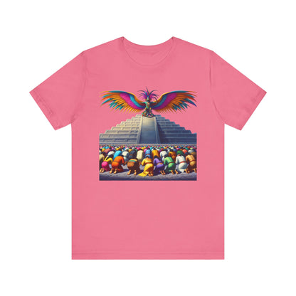 Feathered Serpent, Unisex Jersey Short Sleeve Tee - Psychonaut Swag