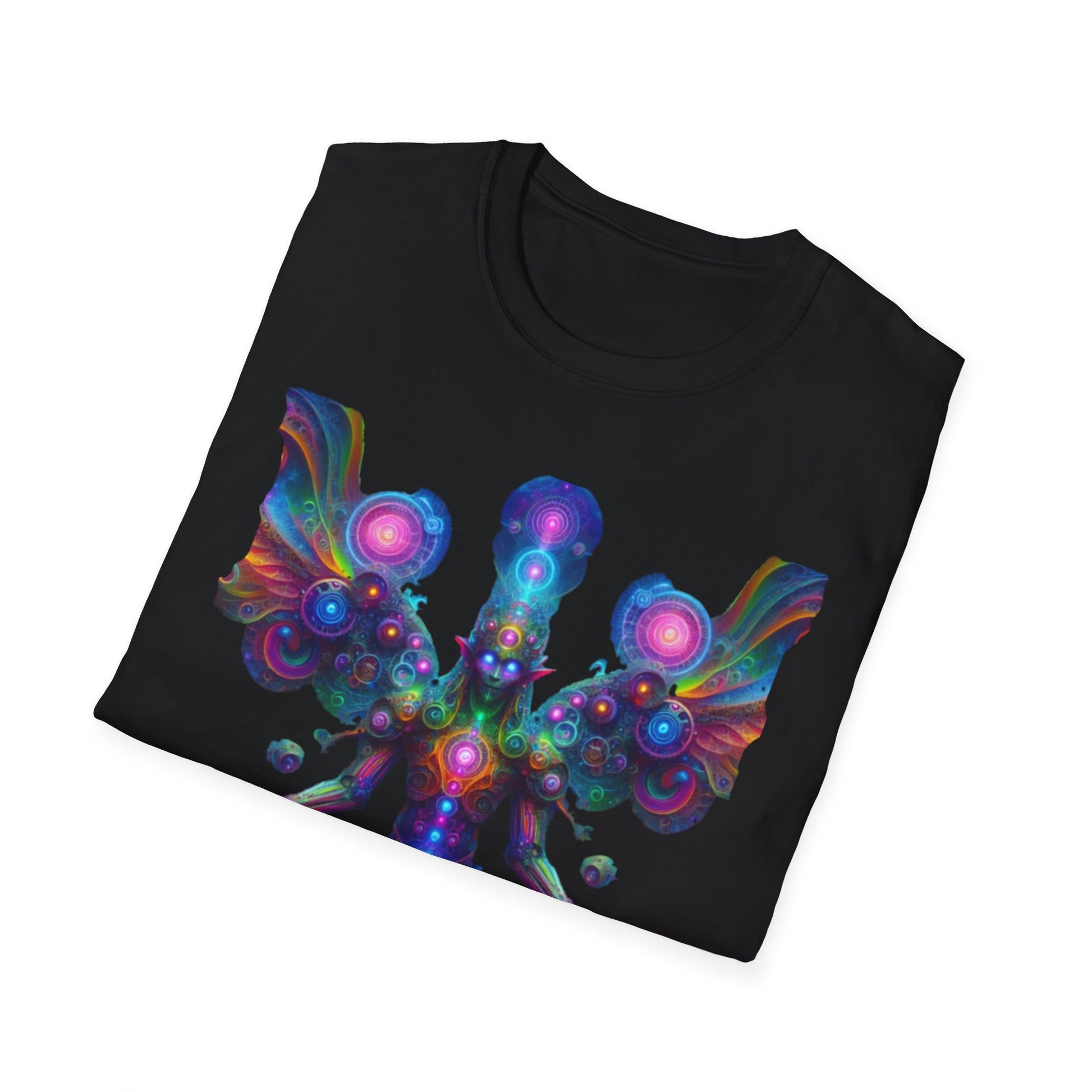 Mechanical Elf, Psychonaut Swag, Unisex Softstyle T-Shirt - Psychonaut Swag