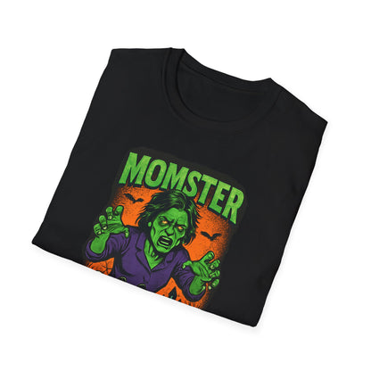 Halloween Momster T-Shirt, Unisex Spooky Tee, Cute Halloween Shirt, Gift for Halloween Lovers, Family Costume Shirt, Trick or Treat Shirt