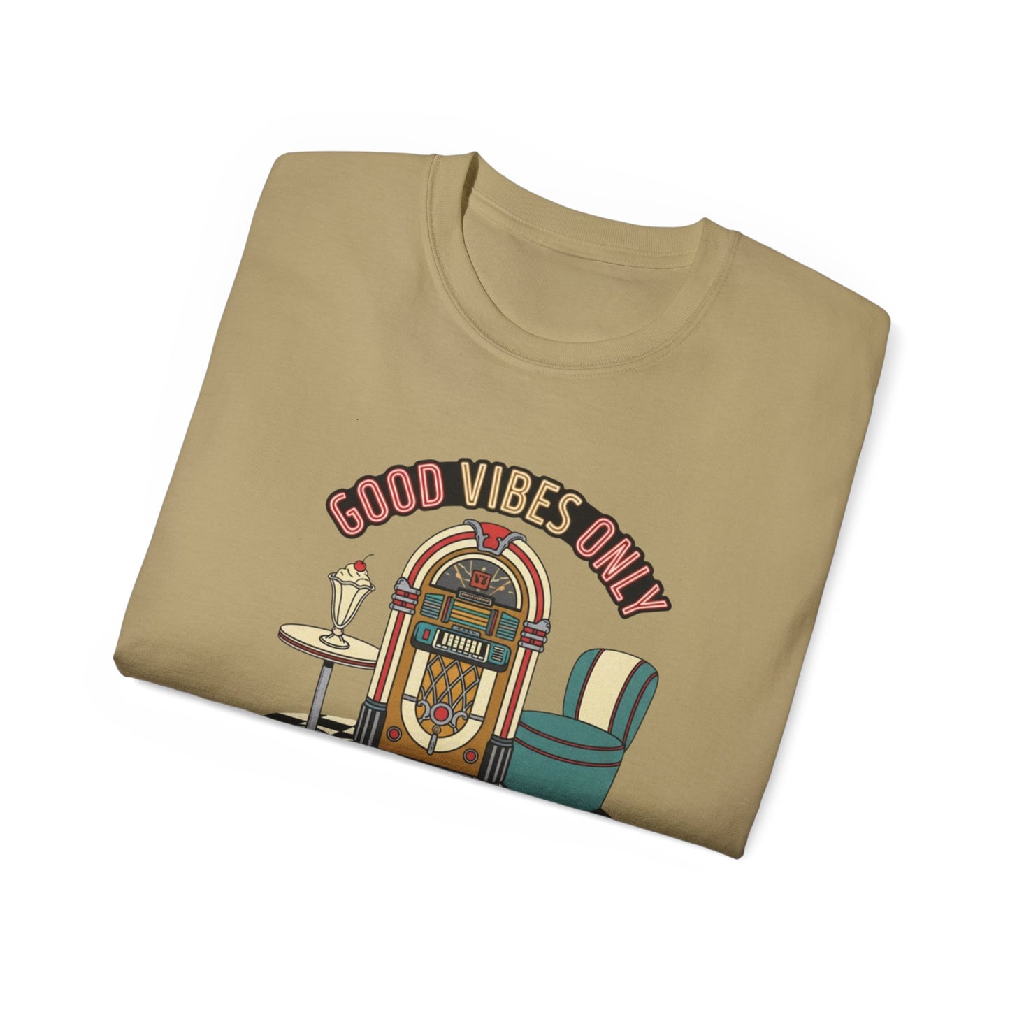 Good Vibes Only Jukebox T-Shirt