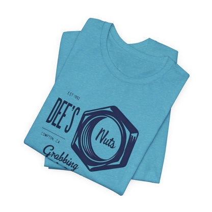 Retro Gas Station Tee — Dee's Nuts Coffee Logo T-Shirt