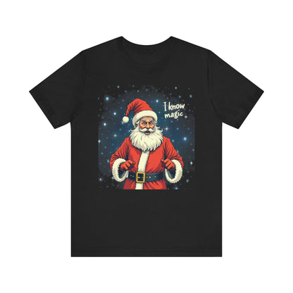 Santa Wizard Christmas Tee
