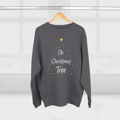 Oh Christmas Tree Sweatshirt — Minimal Holiday Crewneck