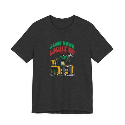 Slow Turtle, Unisex Jersey Short Sleeve Tee