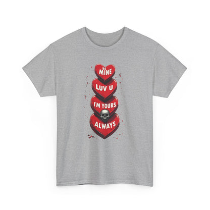Heart stack,  Heavy Cotton Tee