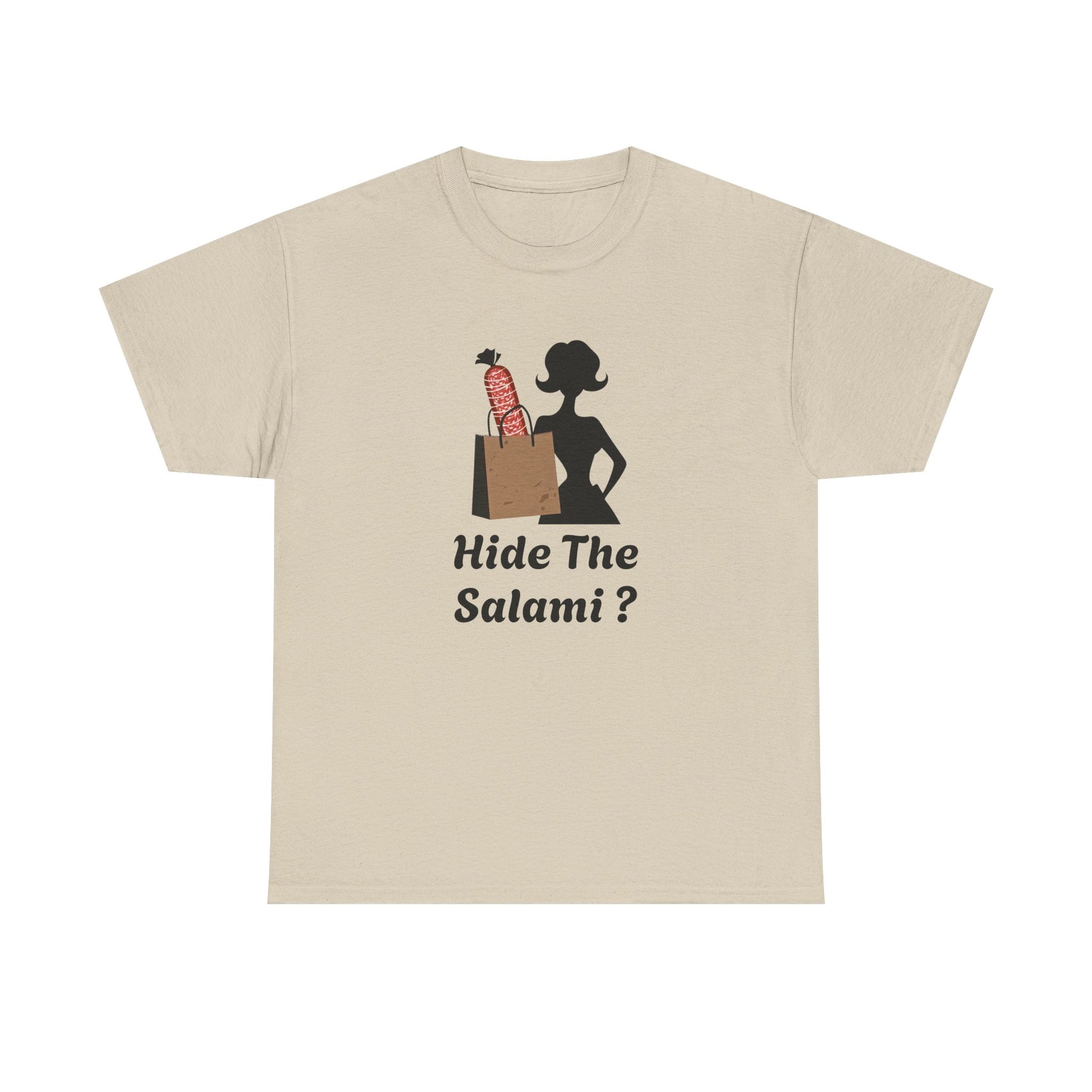 Hide the Salami Tee, Unisex Heavy Cotton Tee - Psychonaut Swag