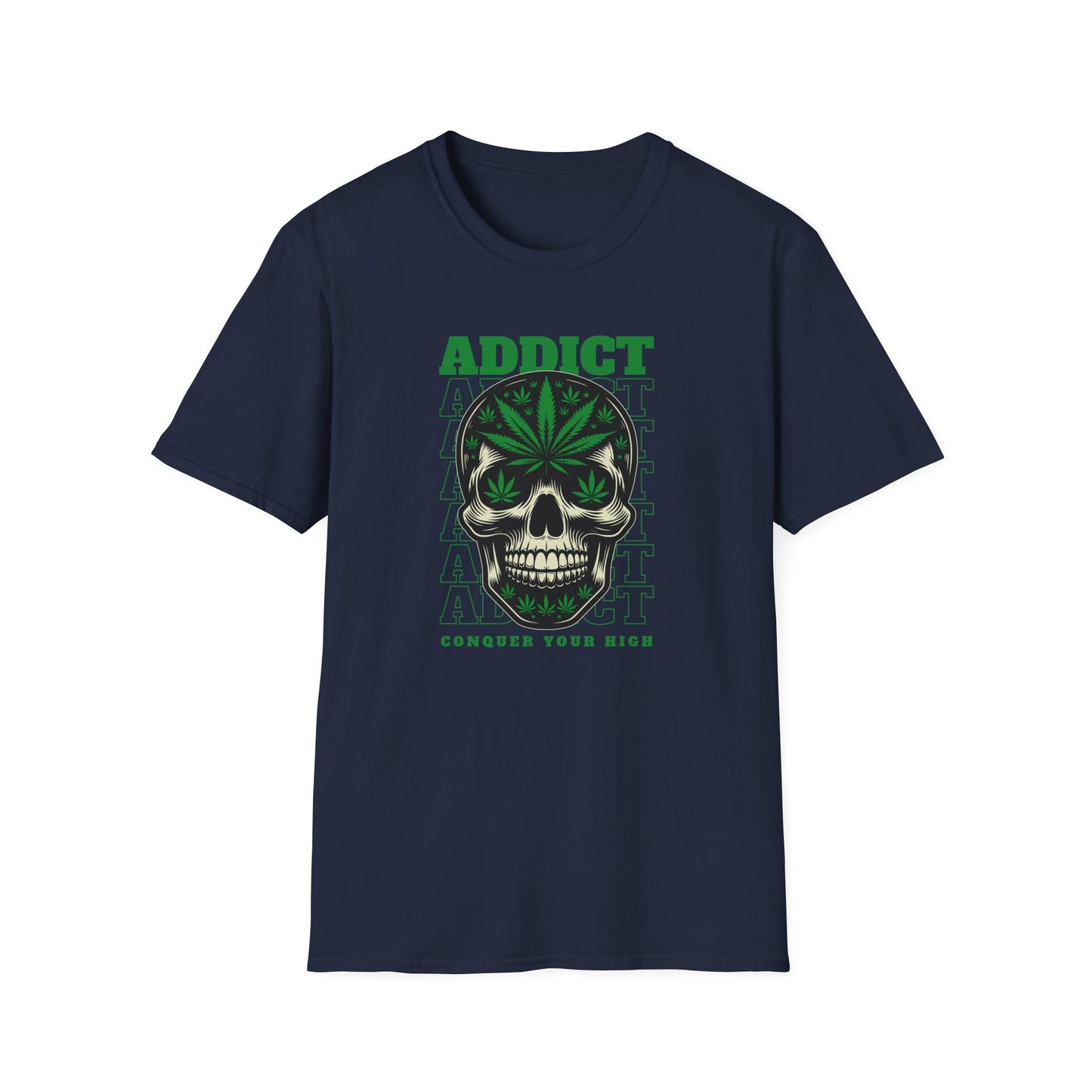 Cannabis Addict T-Shirt — Funny Marijuana Graphic Tee