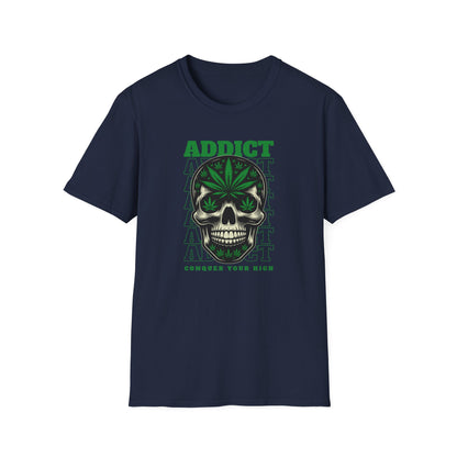 Cannabis Addict T-Shirt — Funny Marijuana Graphic Tee
