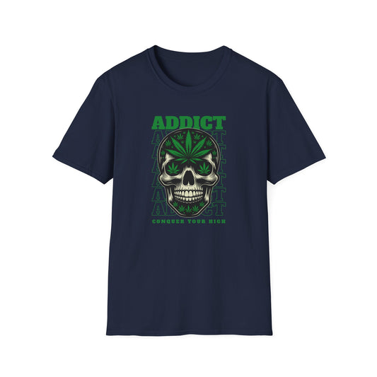 Cannabis Addict T-Shirt — Funny Marijuana Graphic Tee