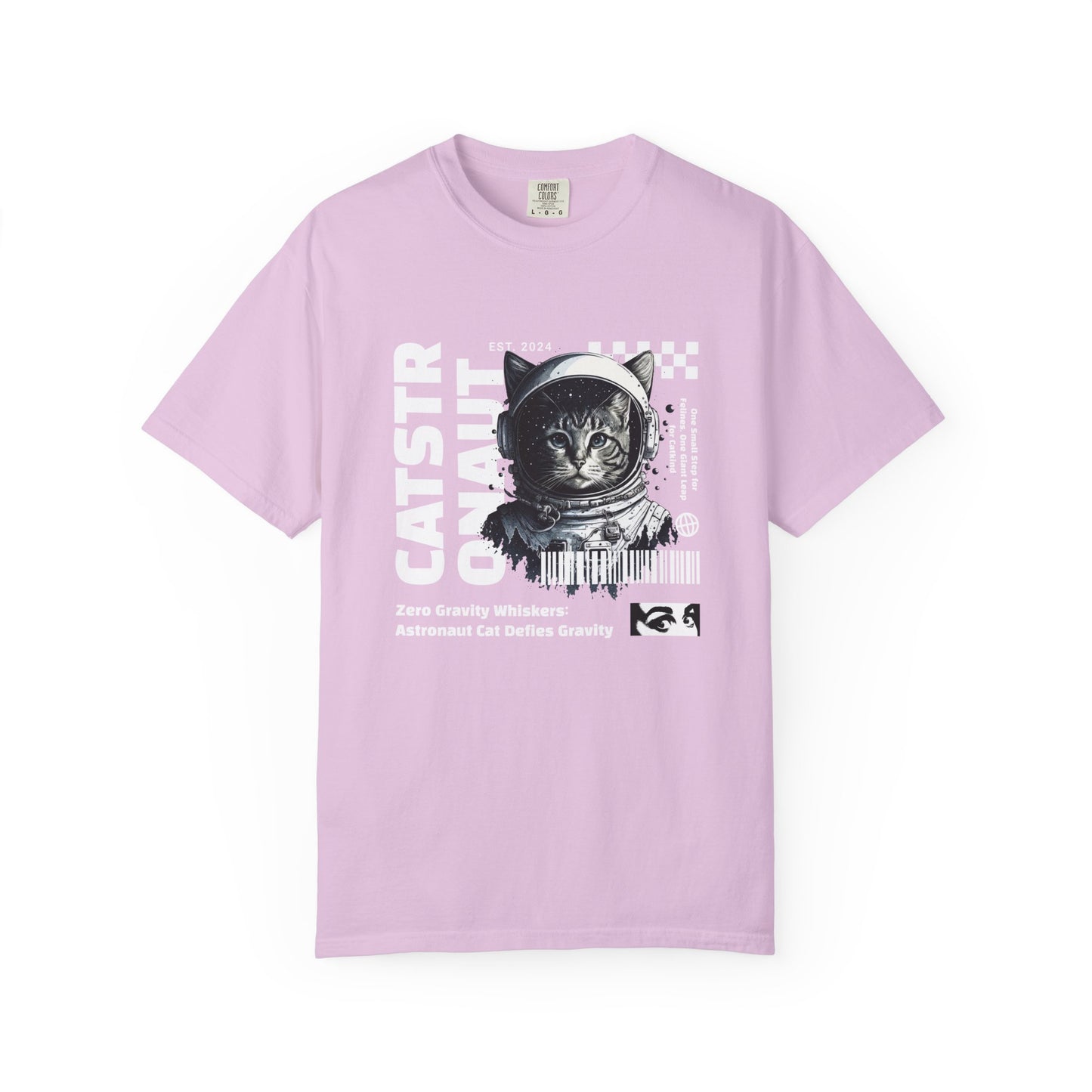 Castronaut, Astronaut Cat, Unisex Garment-Dyed T-shirt