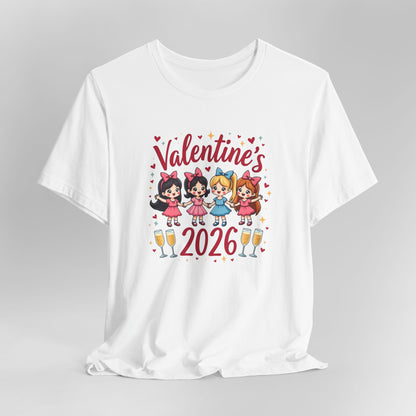 Valentine's 2026 Girls Graphic Tee