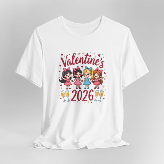 Valentine's 2026 Girls Graphic Tee