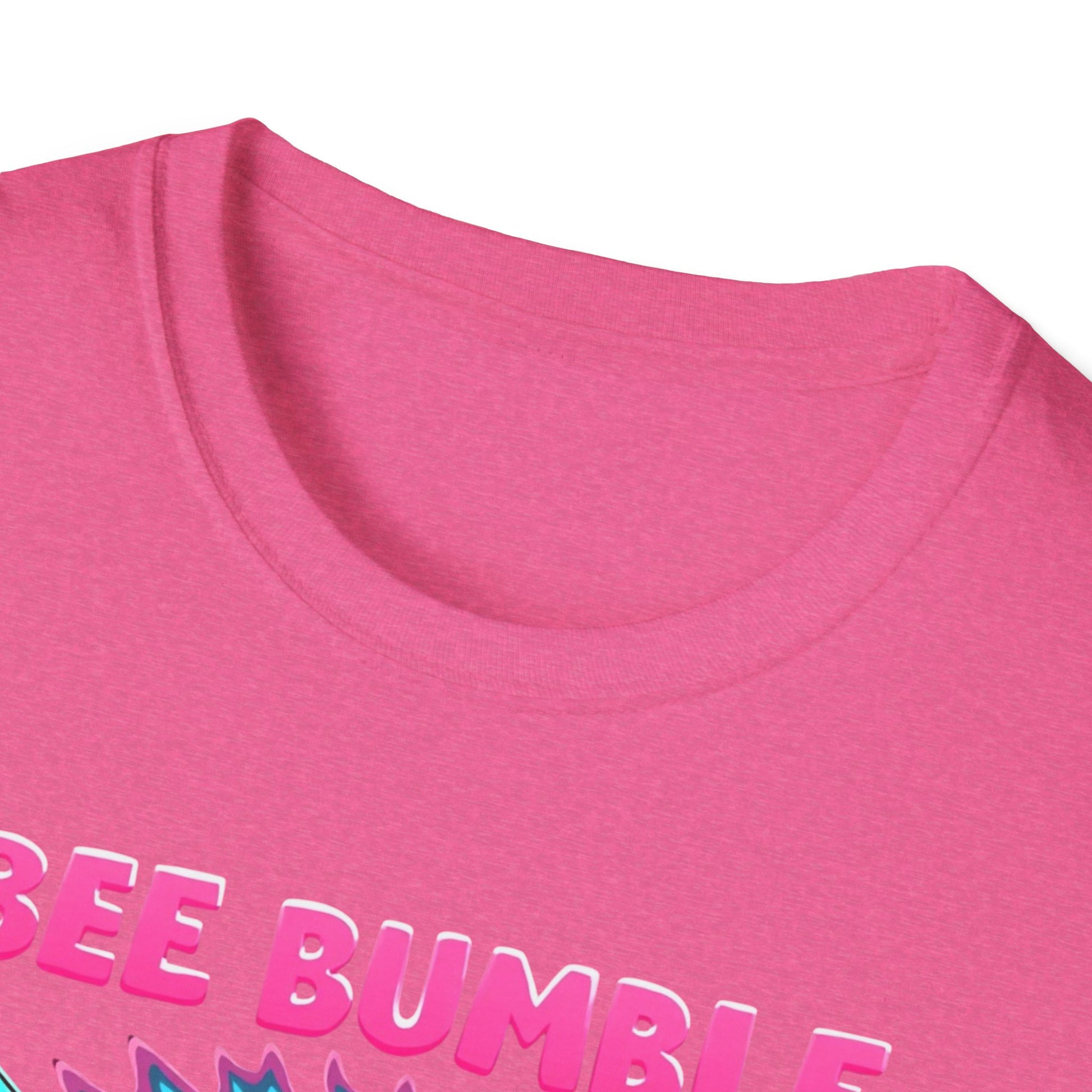 Bee Bumble T-Shirt, Retro Graphic Tee, Softstyle Unisex Shirt, Summer Fashion, Gift for Beekeepers, Eco-Friendly Tee - Psychonaut Swag