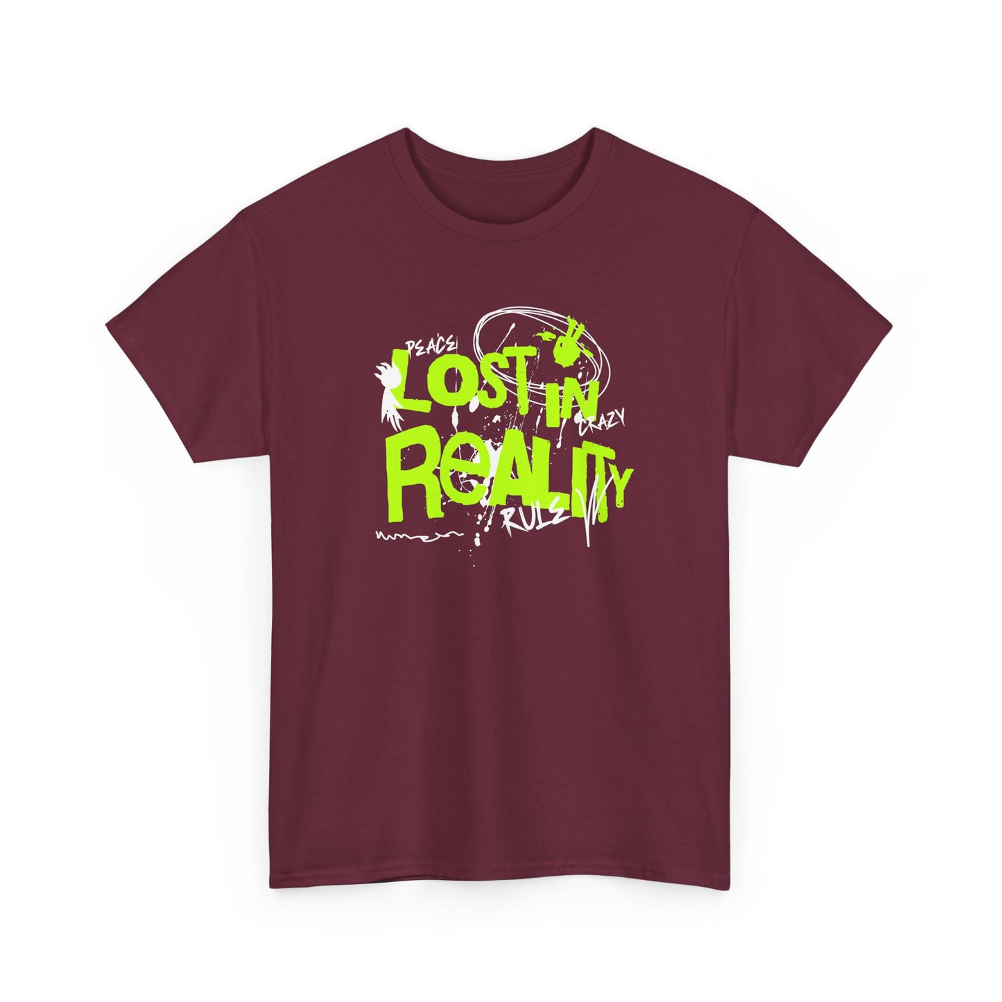 Lost in Reality, Unisex Heavy Cotton Tee