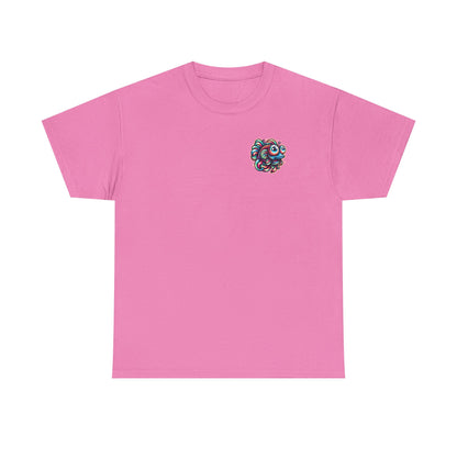 Psychedelic Fish Graphic Unisex Heavy Cotton Tee - Fun & Vibrant Apparel - Psychonaut Swag