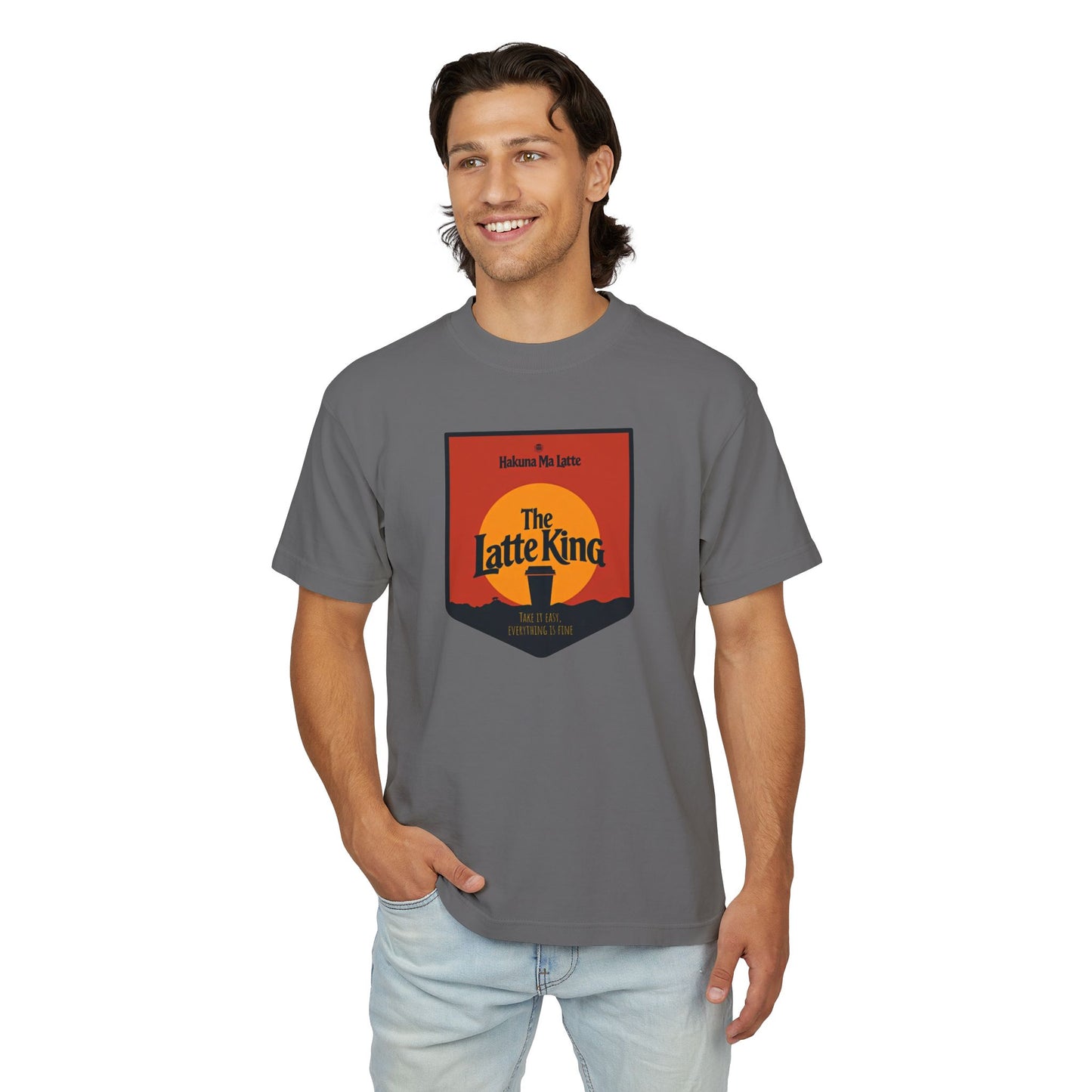 The Latte King, Unisex Urban Heavy Tee
