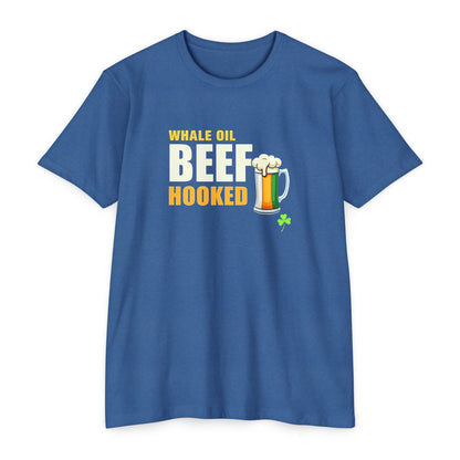 Beef Hooked Beer Graphic T-Shirt