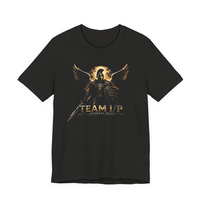 Team Internal Peace, Guardian of The Cross Tee — Military Brotherhood Graphic T-Shirt