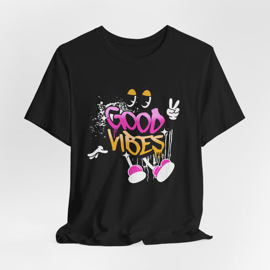 Good vibes Peeping, Unisex Jersey Short Sleeve Tee