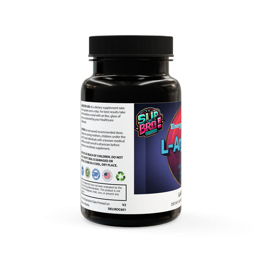 L-Arginine Capsules — Male Performance & Sports Support (60 Count)