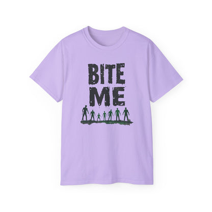 Bite Me, Unisex Ultra Cotton T-Shirt, Casual Wear, Gift for Halloween, Party Shirt, Humor Merch