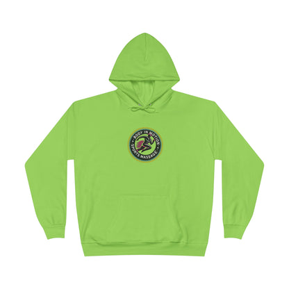 Sports Massage, Logo Hoodie — 'Run Fast' Athletic Pullover