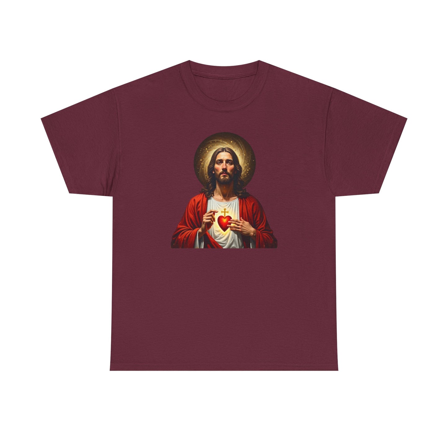 Sacred Heart Jesus T-Shirt — Vintage Religious Christian Tee