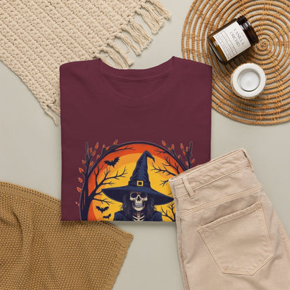 Boo Crew Halloween T-Shirt — Witch Skeleton Spooky Graphic Tee