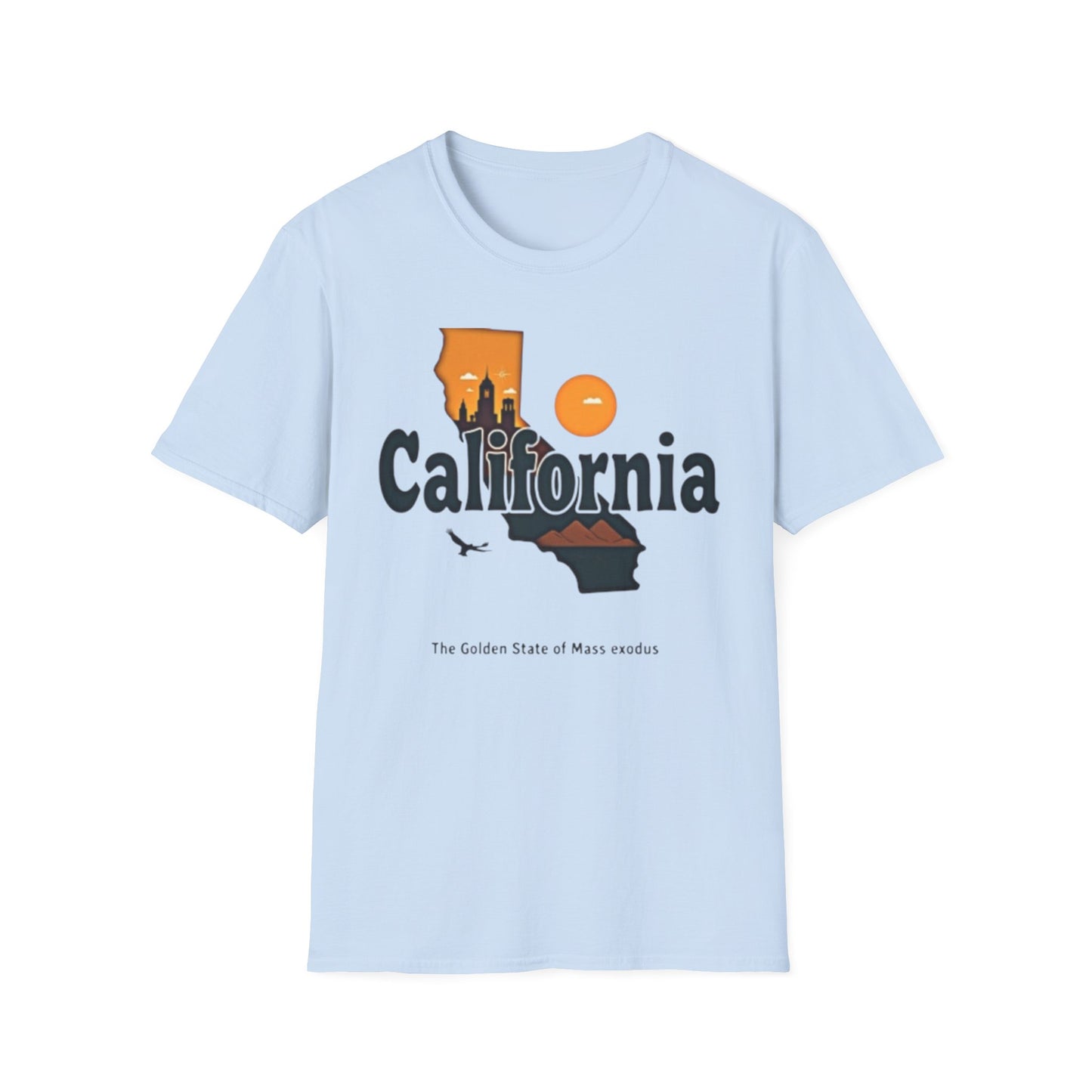 California Exodus, Unisex Softstyle T-Shirt