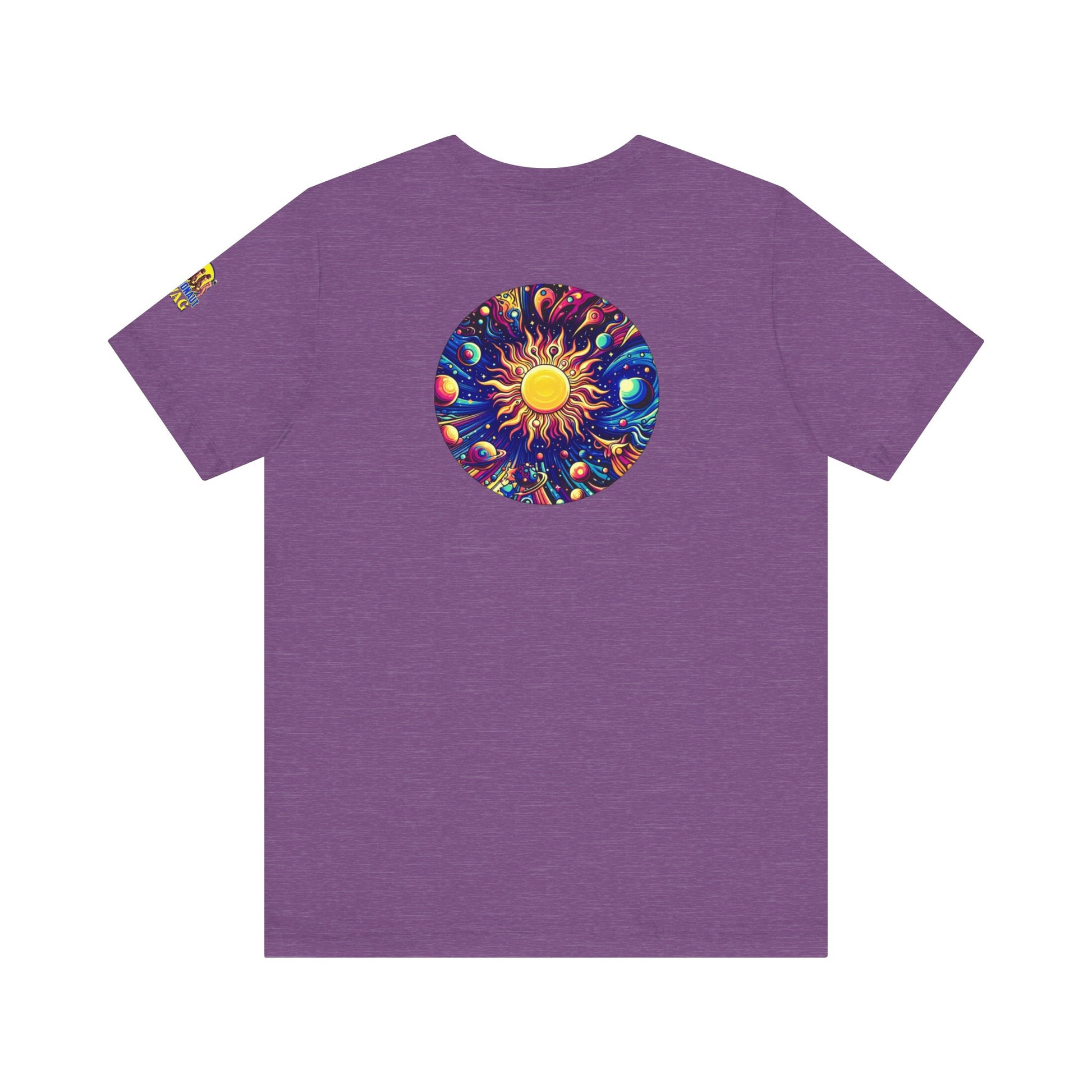 Psychonaut Staple solar system, Unisex Jersey Short Sleeve Tee - Psychonaut Swag