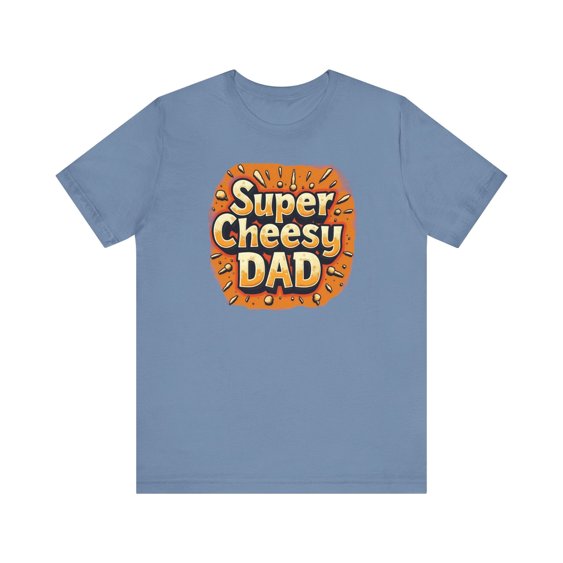 Super Cheesy Dad Unisex Tee | Fun Father's Day Gift, Casual Outfit, Family Gatherings, Dad Joke Apparel, Cheesy Humor Shirt - Psychonaut Swag