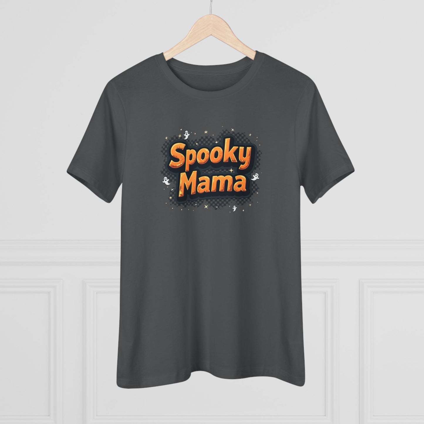 Spooky Mama Tee — Women's Halloween Graphic Shirt
