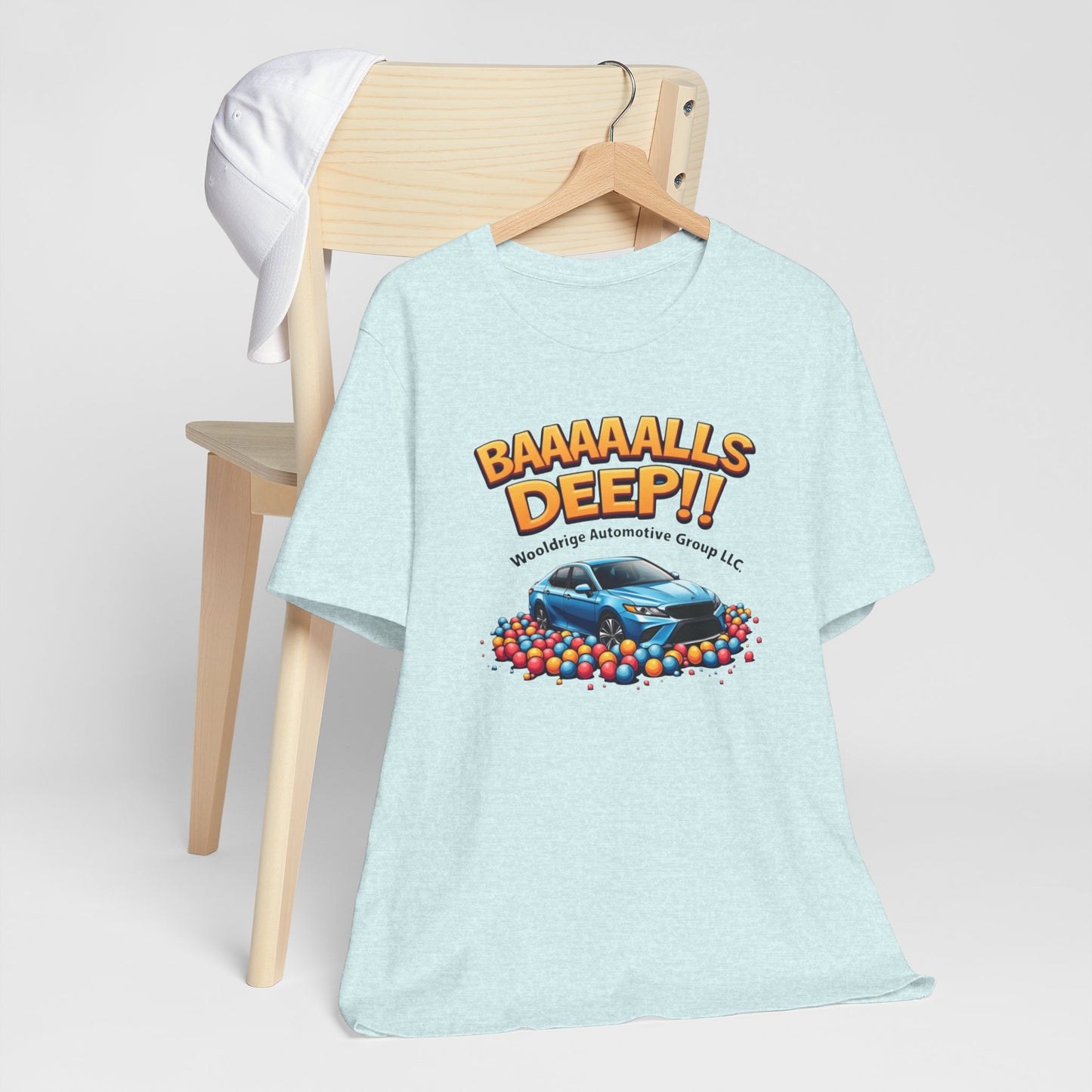 Baaaallls Deep, Unisex Jersey Short Sleeve Tee