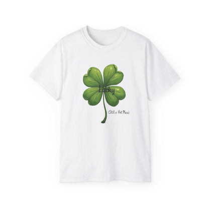 St. Patrick's Day Lucky Four-Leaf Clover Tee