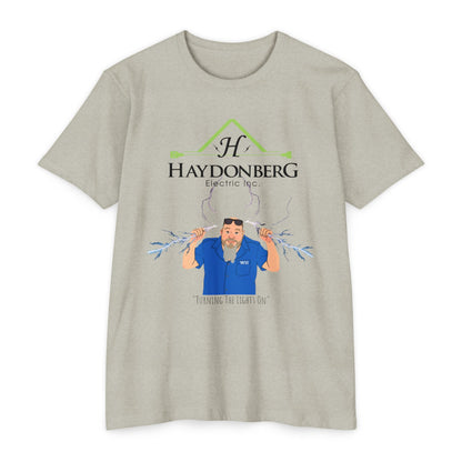 Haydonberg Turning The Lights On, Unisex CVC Jersey T-shirt