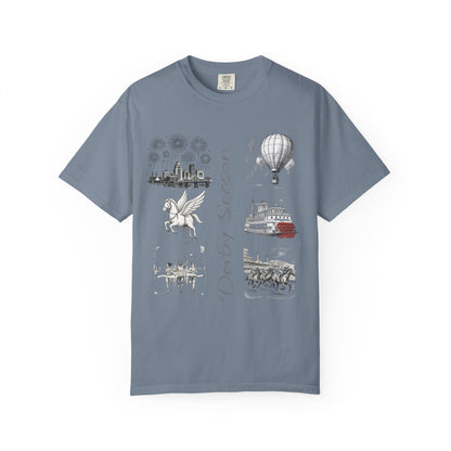 Derby Season T-Shirt — Horse Racing & Balloon Glow Festival Tee