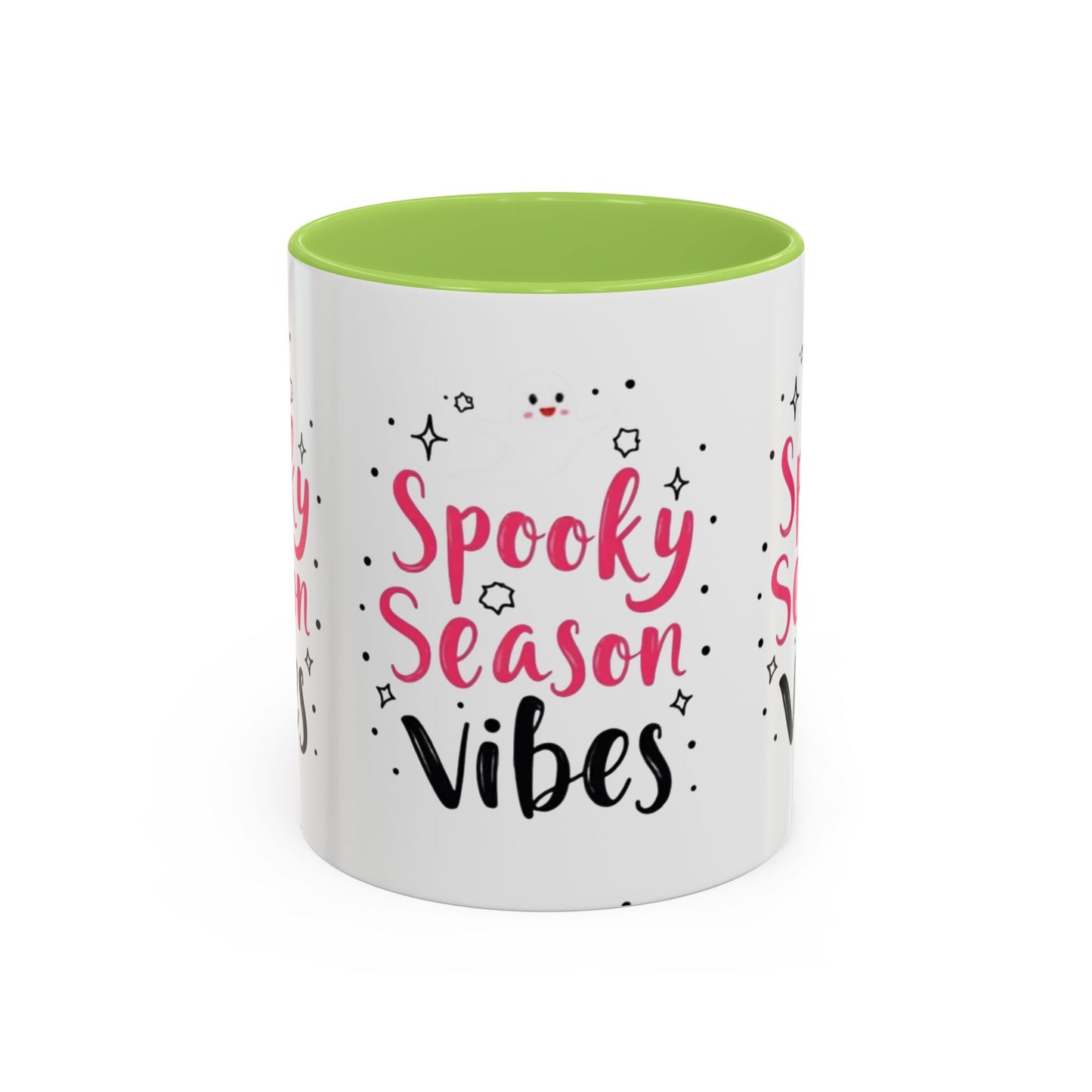 Spooky Season Vibes Accent Coffee Mug (Halloween 11/15oz)