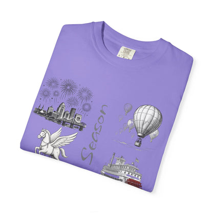 Derby Season T-Shirt — Horse Racing & Balloon Glow Festival Tee