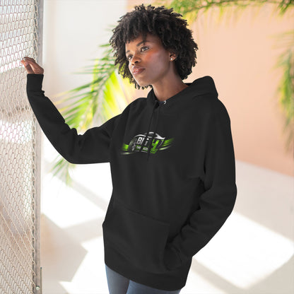Mechanic Big H, Three-Panel Fleece Hoodie