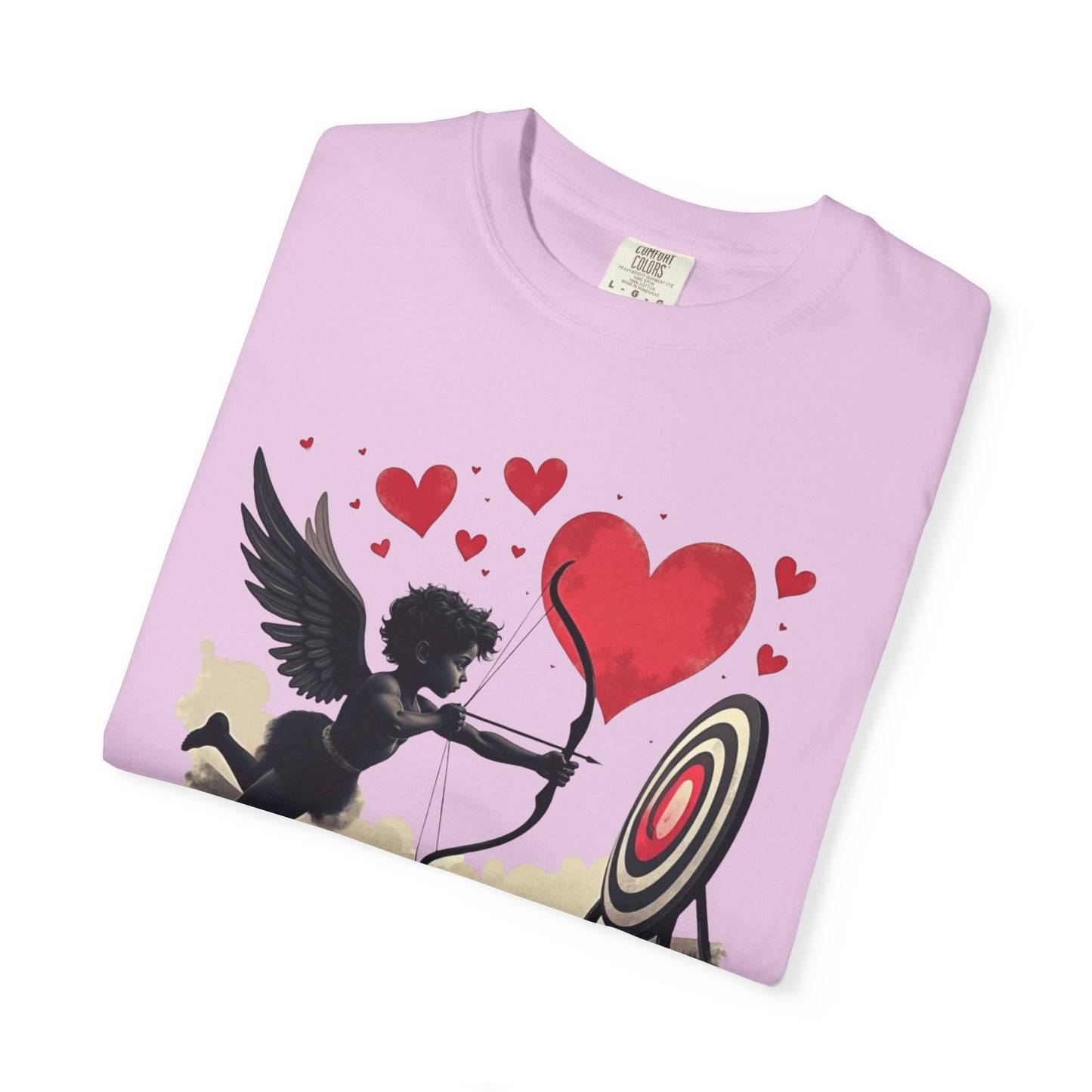 Cupid, Practice Makes Perfect, T-Shirt — Romantic Valentine Love Tee