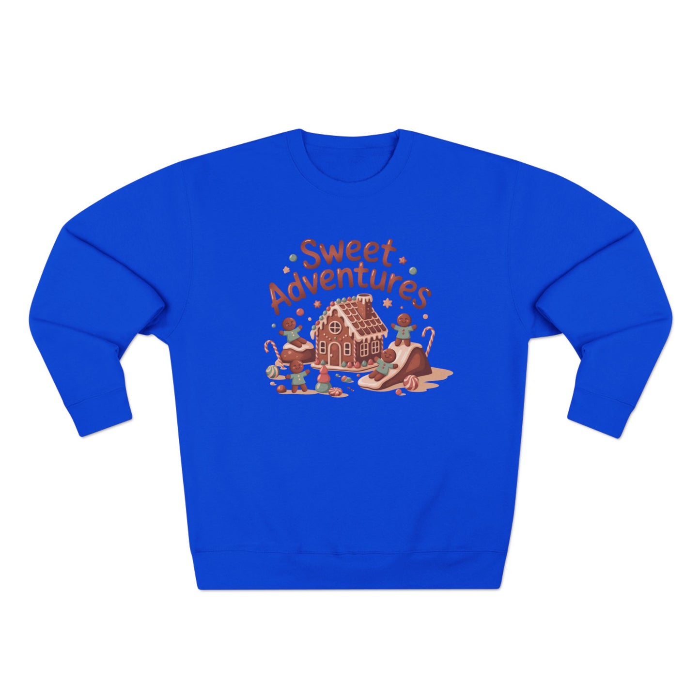 Sweet Adventures Sweatshirt — Gingerbread House Holiday Crewneck