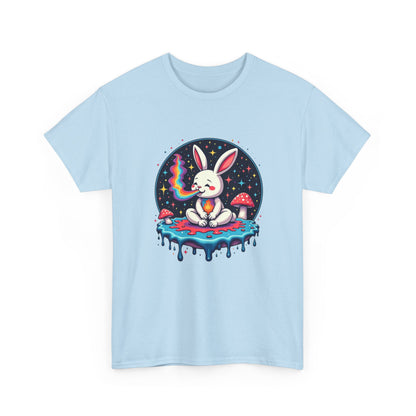 Mystical Bunny Tee — Cute Meditating Rabbit Graphic T-Shirt