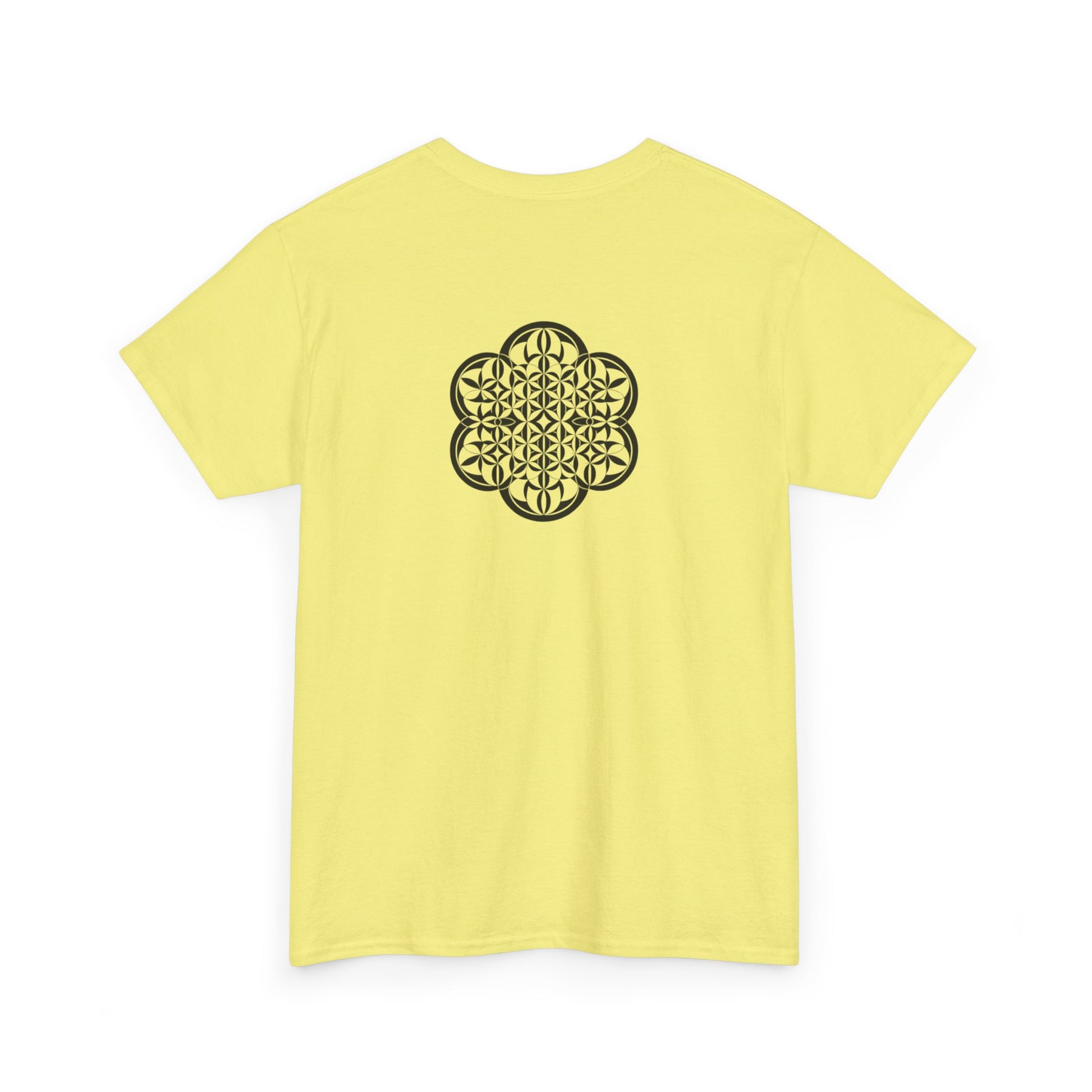 Psychonaut Staple, Flower of life, Unisex Heavy Cotton Tee - Psychonaut Swag