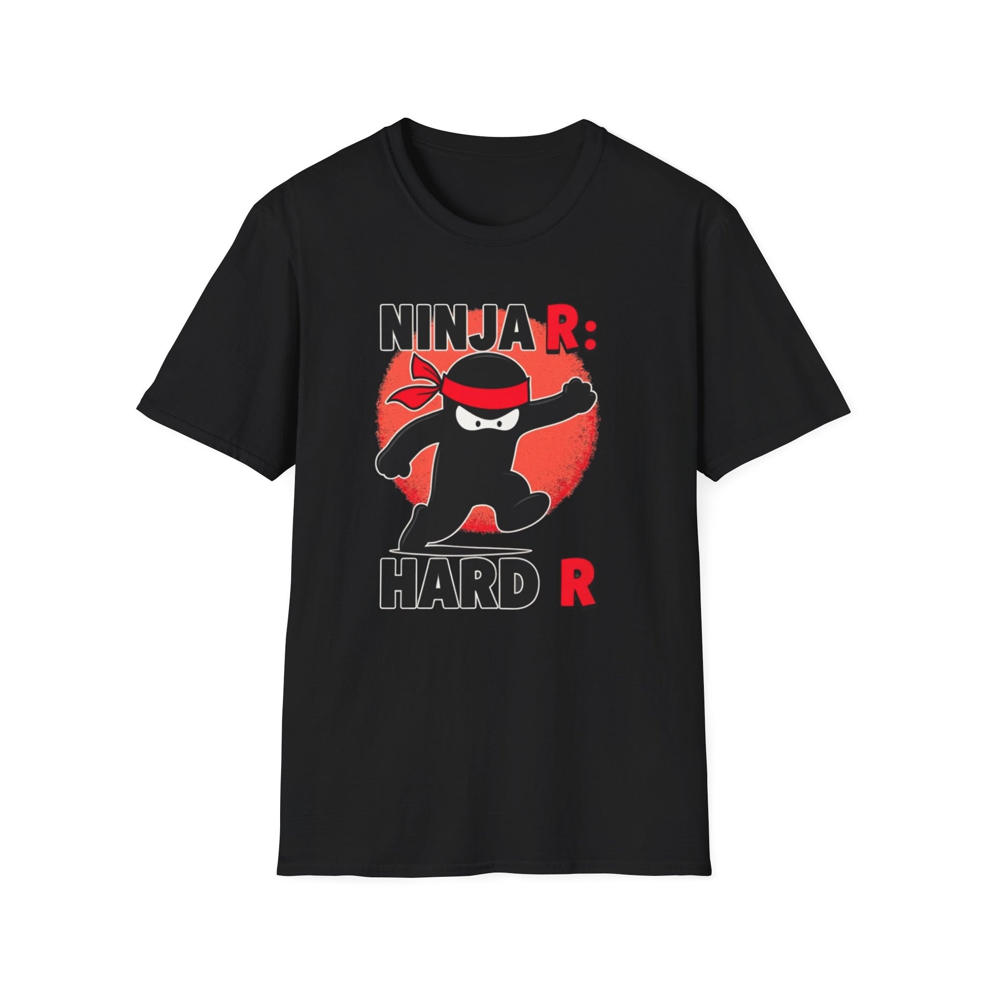 Ninja R, Unisex Softstyle T-Shirt - Psychonaut Swag