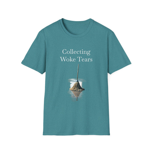 Collecting Woke Tears, Unisex Softstyle T-Shirt - Psychonaut Swag
