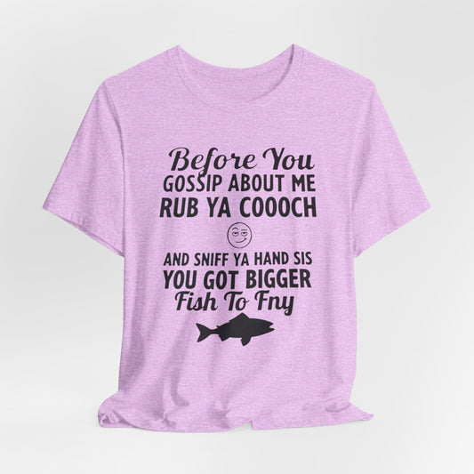 Fish Fry, Unisex Jersey Short Sleeve Tee