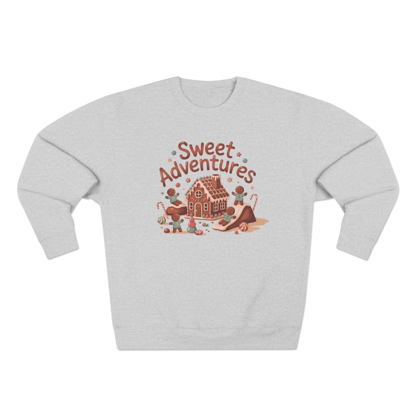 Sweet Adventures Sweatshirt — Gingerbread House Holiday Crewneck
